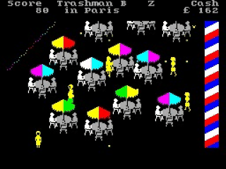 Trashman screenshot 4 for ZX Spectrum